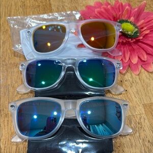 Stylish Mirrored Sunglasses Set